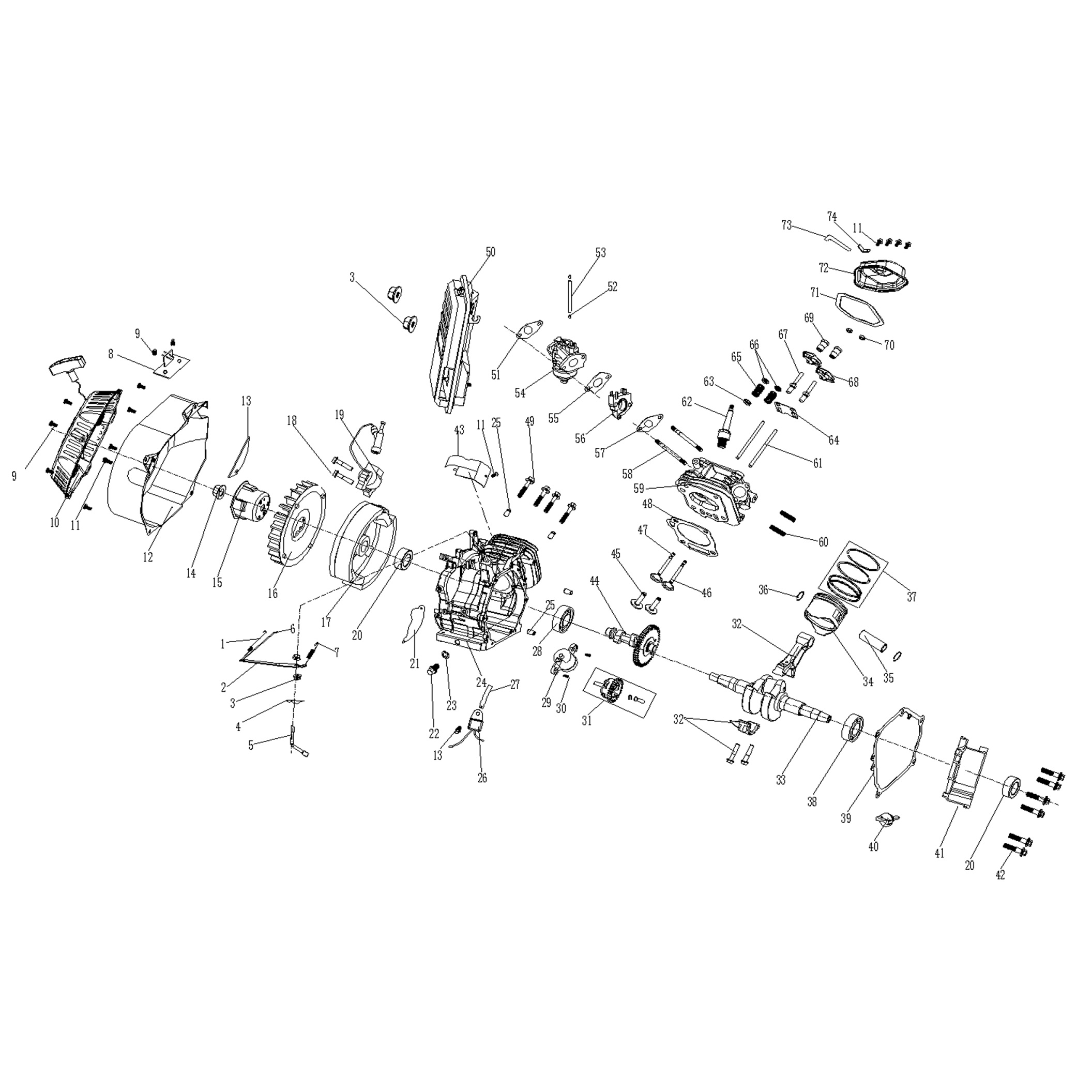 Генератор бензиновый СБ-1200