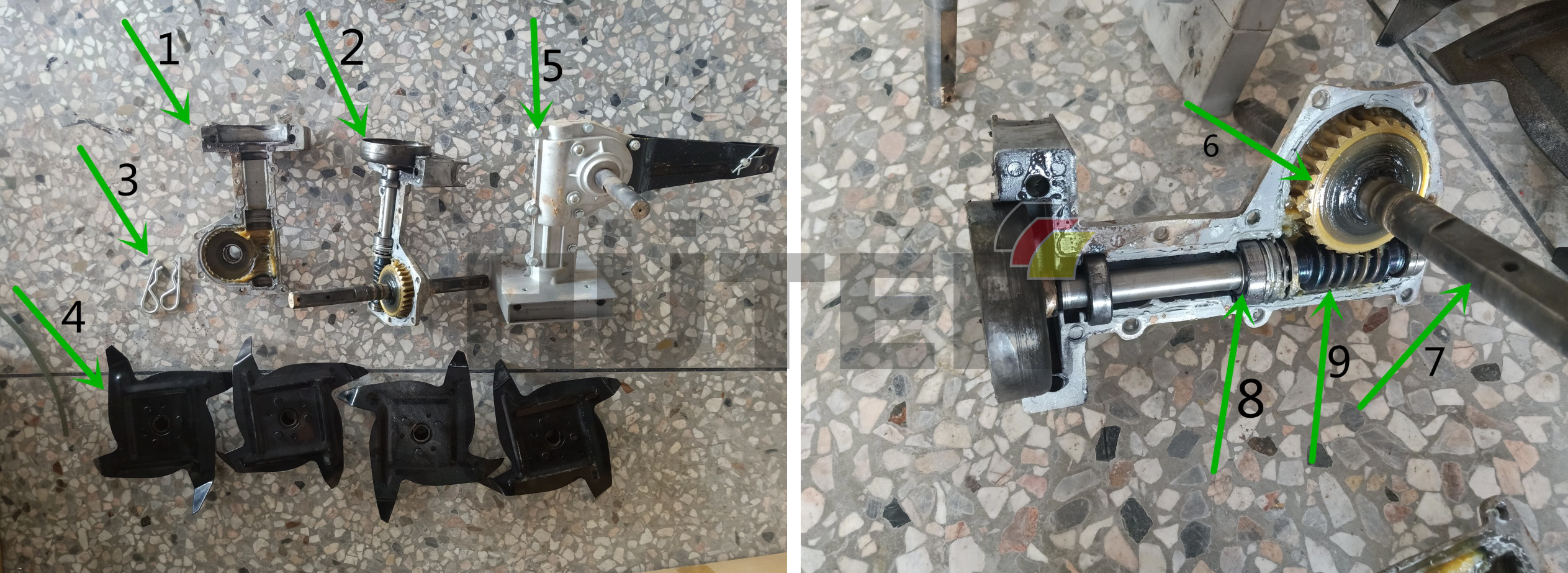 Редуктор OOY 70/5/22