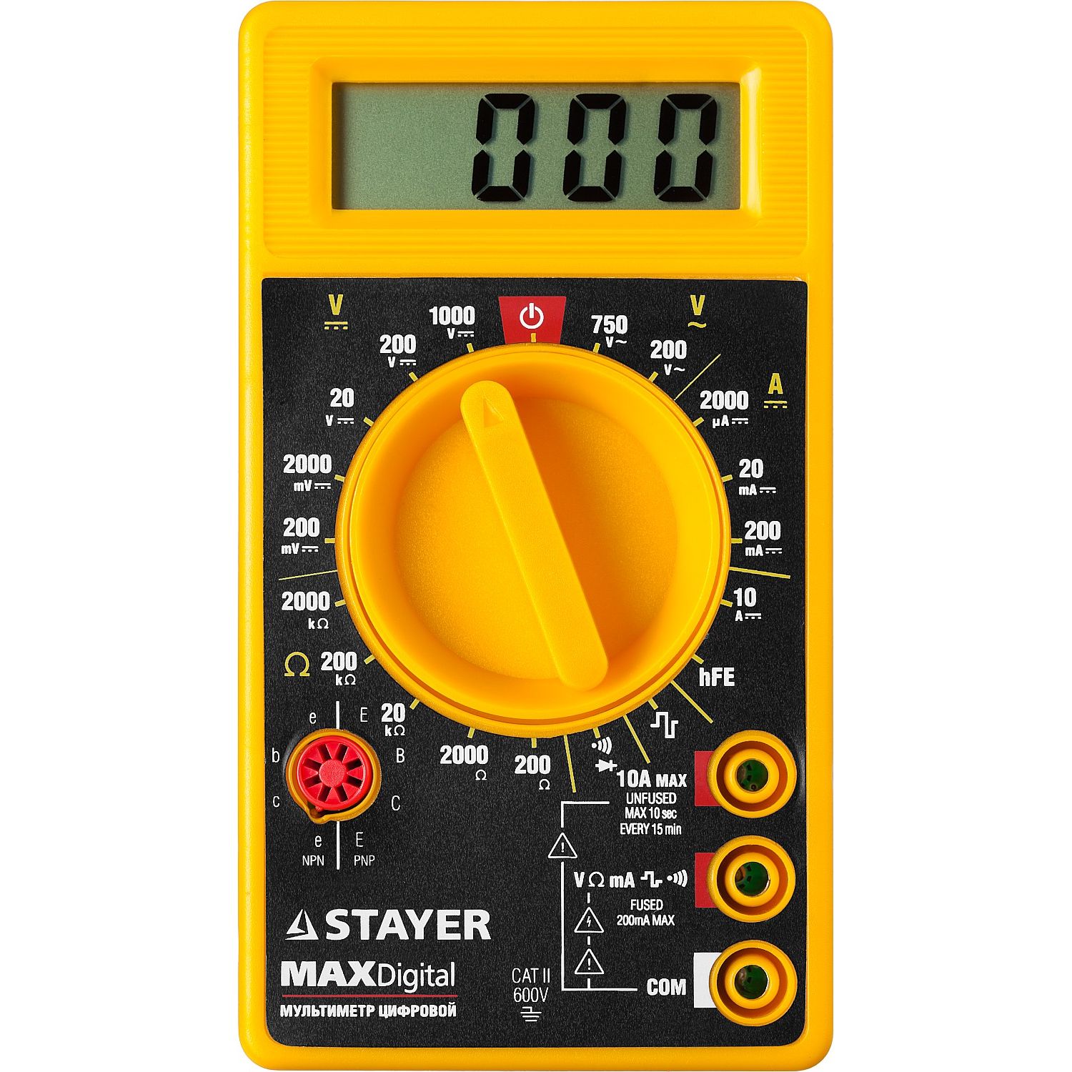 Мультиметр MAXDigital цифровой 45306