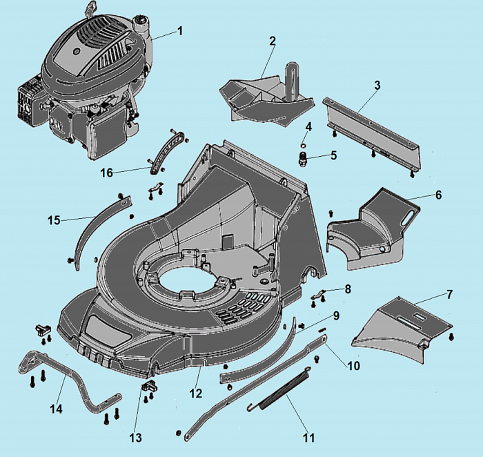 2 АДАПТЕР Газонокосилка CHAMPION LM4840