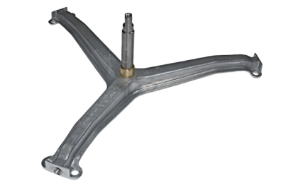 Крестовина барабана стиральной машины Indesit, лучи 23,3 см, вал 11,4 см,d-20 мм, крепление под болт, под барабан 113810, 096198