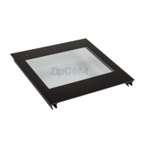 Стекло двери наружное для духовок 495x470mm Hansa 9076116