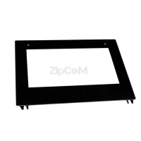 Стекло двери наружное 472x370mm для духовок Hansa 9076125
